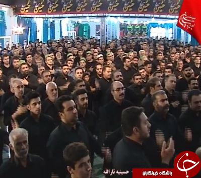 تصاویری از عزاداری مردم خرم آباد در صبح تاسوعا