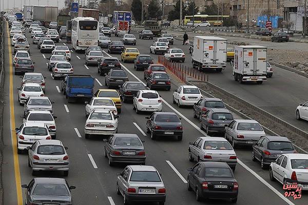 ترافیک نیمه سنگین در محورهای مواصلاتی استان زنجان