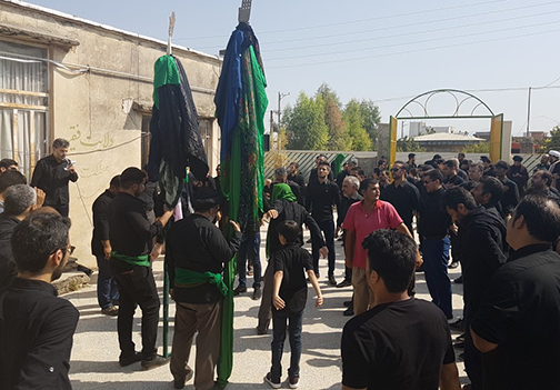 عزاداری مردم گلستان در سوگ سیدالشهدا در تاسوعا