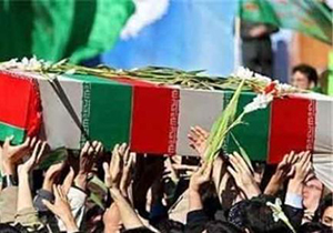 تشییع و خاکسپاری پیکر مطهر ۸ شهید گمنام در فارس