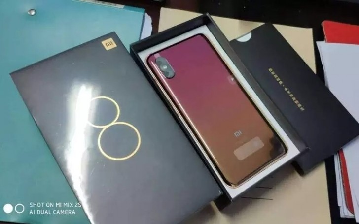 طراحی گوشی هوشمند Xiaomi Mi 8 فاش شد +تصاویر