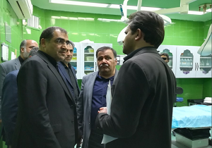 سفر وزیر بهداشت به شهرستان خاتم