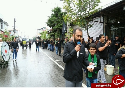 مازندران سوگوار علمدار کربلا + تصاویر