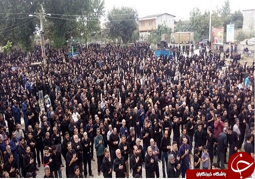 مازندران سوگوار علمدار کربلا + تصاویر