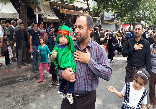 برگزاری مراسم عزاداری تاسوعای حسینی در استان کردستان