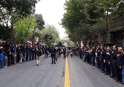 برگزاری مراسم عزاداری تاسوعای حسینی در استان کردستان