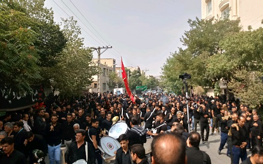 استان مرکزی در سوگ علمدار باوفای کربلا