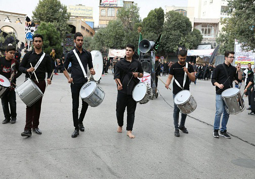 همزمان با تاسوعای حسینی سراسر کشور یکپارچه غرق در اندوه و ماتم شد