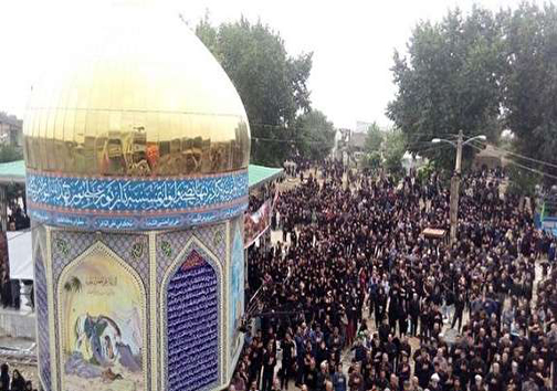 همزمان با تاسوعای حسینی سراسر کشور یکپارچه غرق در اندوه و ماتم شد