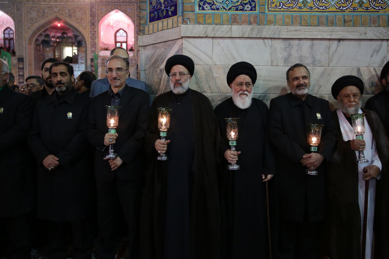 برگزاری آیین سنتی خطبه&zwnj;خوانی شب عاشورا در حرم مطهر رضوی