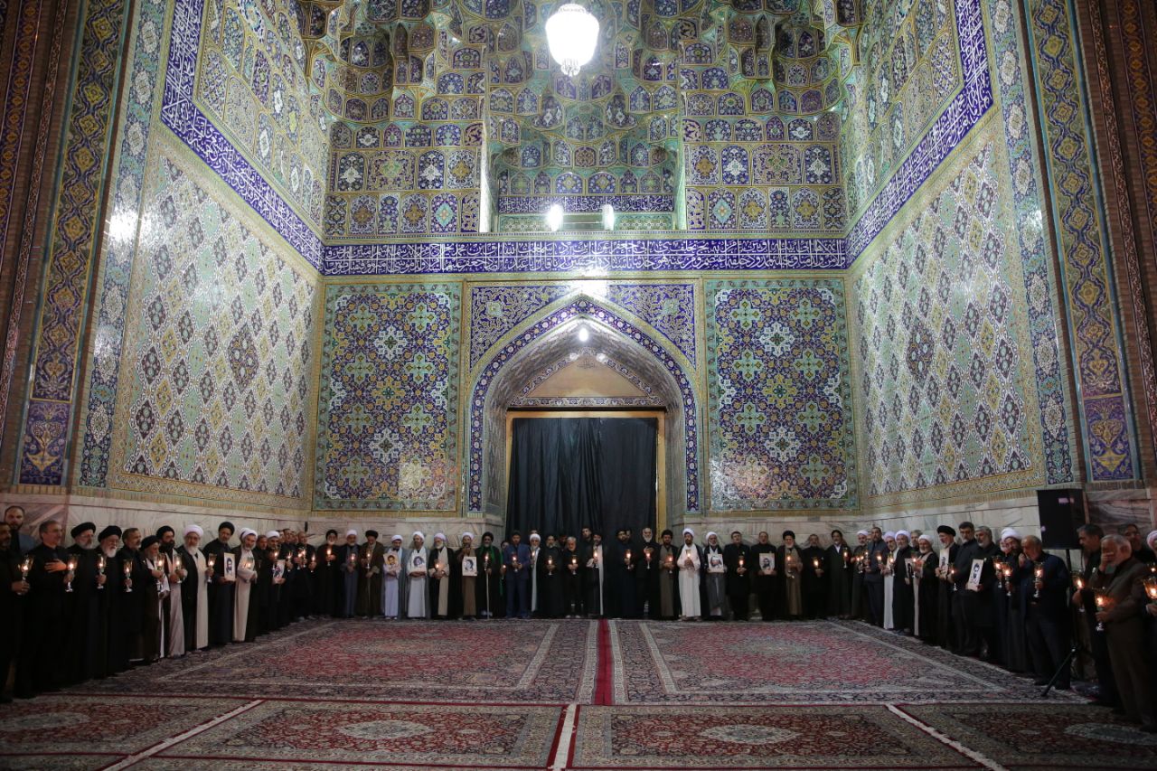 برگزاری آیین سنتی خطبه&zwnj;خوانی شب عاشورا در حرم مطهر رضوی
