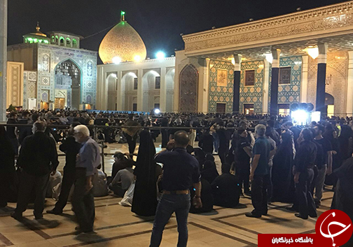 استان فارس و سومین حرم اهل بیت (ع) غرق در ماتم و عزا + تصاویر