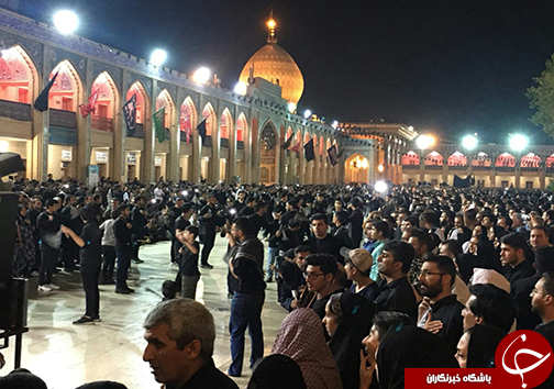 استان فارس و سومین حرم اهل بیت (ع) غرق در ماتم و عزا + تصاویر
