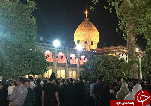 استان فارس و سومین حرم اهل بیت (ع) غرق در ماتم و عزا + تصاویر