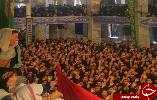 حسینیه ایران غرق در ماتم و اندوه+ آلبوم