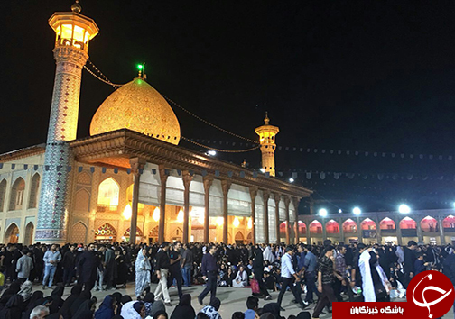 استان فارس و سومین حرم اهل بیت (ع) غرق در ماتم و عزا + تصاویر