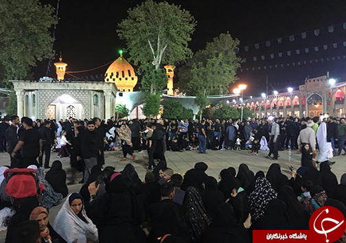 استان فارس و سومین حرم اهل بیت (ع) غرق در ماتم و عزا + تصاویر