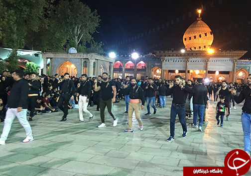 استان فارس و سومین حرم اهل بیت (ع) غرق در ماتم و عزا + تصاویر