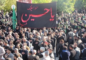 قزوین در روز عاشورا غرق در ماتم شد
