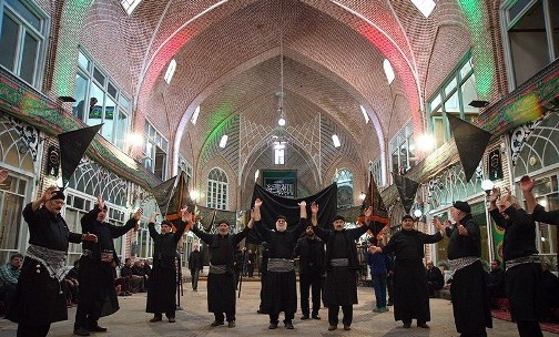 فرهنگ صحیح عزاداری ماه محرم در بازار تاریخی تبریز