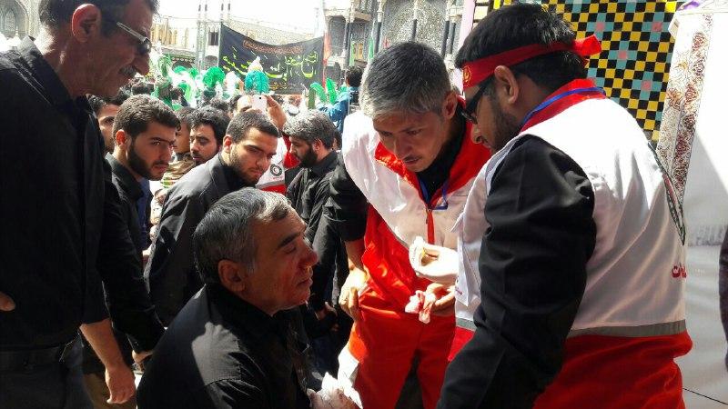 امدادرسانی به ۲۰۱۹ تن در تاسوعای حسینی