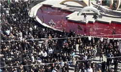 برگزاری مراسم عزاداری روز عاشورا در شهر ایلام