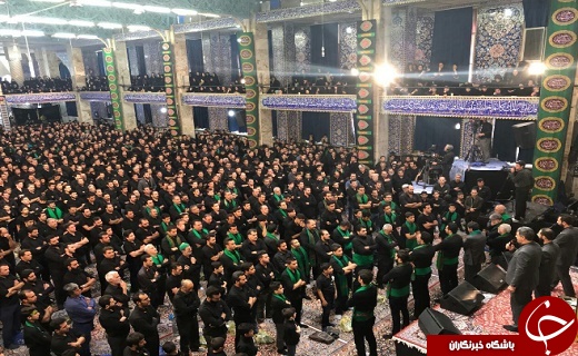 دارالعباده در عاشورای حسینی یک پارچه غرق در عزا بود +تصویر دارالعباده در عاشورای حسینی یک پارچه غرق در عزا بود +تصویر