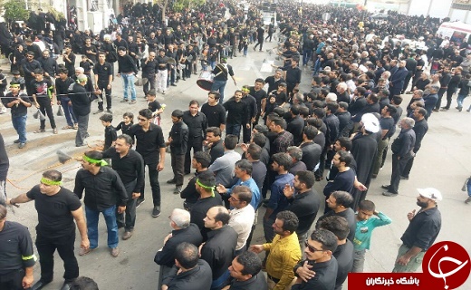 دارالعباده در عاشورای حسینی یک پارچه غرق در عزا بود +تصویر دارالعباده در عاشورای حسینی یک پارچه غرق در عزا بود +تصویر