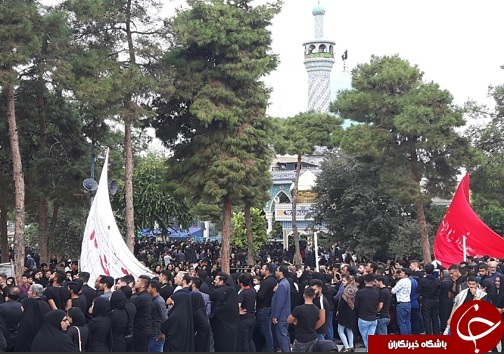 گلستان یکپارچه صحنه اقامه عزای حسینی در روز عاشورا + تصاویر