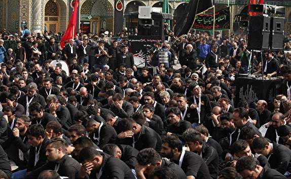 شهر بانوی کرامت(س) غرق در شور حسینی