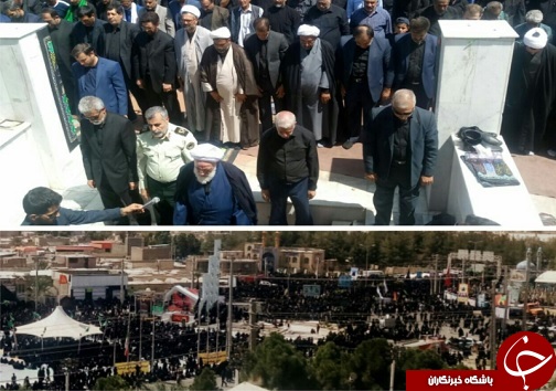 نماز ظهر عاشورا در زاهدان اقامه شد