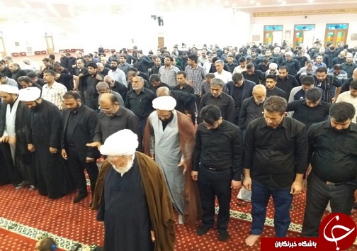 اقامه نماز ظهر عاشورا در بندرعباس +تصاویر