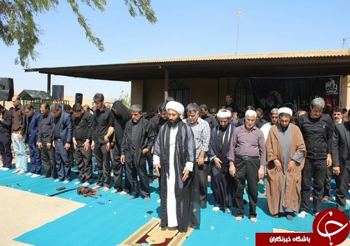 نماز ظهر عاشورا در استان کرمانشاه اقامه شد+تصاویر