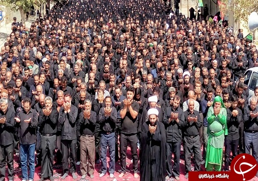 اقامه نماز ظهر عاشورا در خراسان شمالی