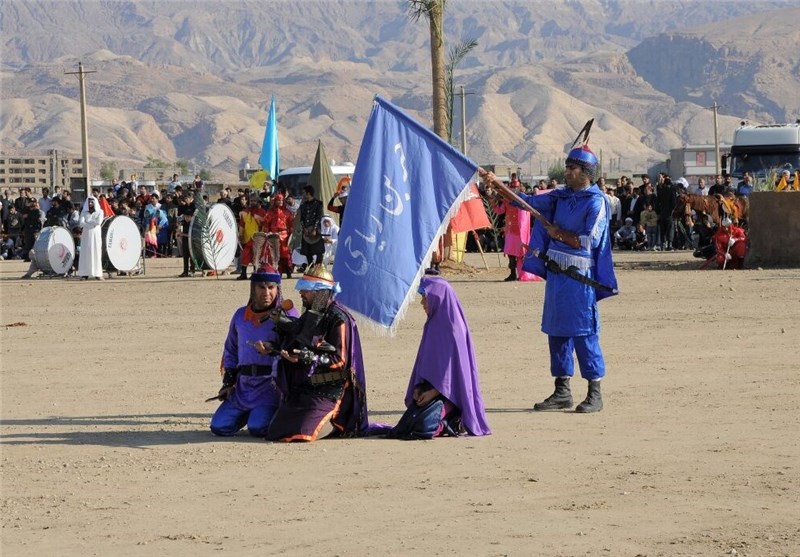 برگزاری مراسم تعزیه روز عاشورای حسینی در شهرستان دهلران