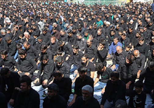 اقامه نماز عاشورا در گلستان+عکس