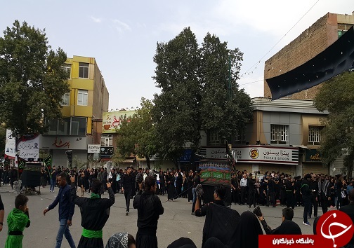 مراسم عاشورای حسینی در کرمانشاه + تصاویر