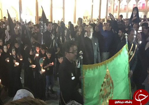 شام غریبان در بقاع متبرکه فارس + تصاویر
