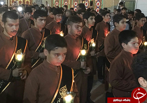 شام غریبان در بقاع متبرکه فارس + تصاویر