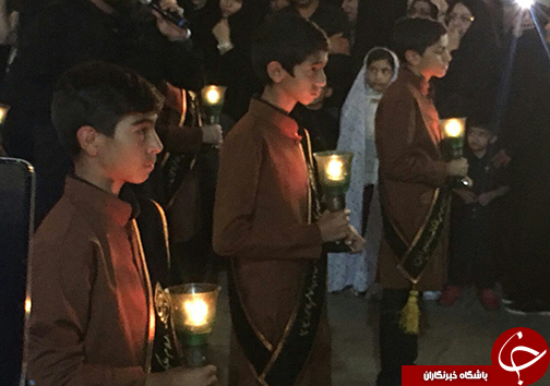 شام غریبان در بقاع متبرکه فارس + تصاویر