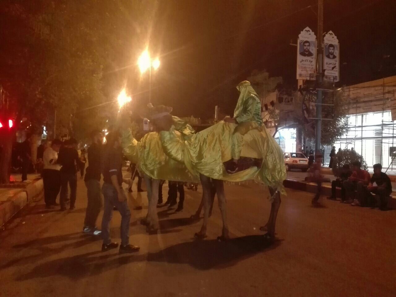 مراسم شام غریبان عاشورا در استان کردستان +تصاویر