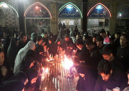 مراسم شام غریبان حضرت اباعبدالله الحسین (ع) در قزوین