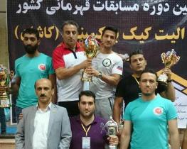گیلان قهرمان مسابقات الیت کیک بوکسینگ کشور
