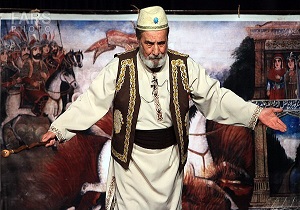 تجلیل ازمرشد همدانی در جشنواره سراسری نقالان علوی