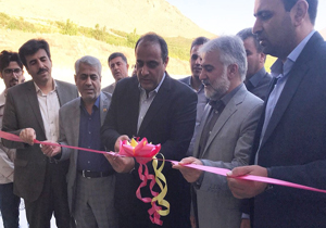 افتتاح کارخانه تولید خوراک دام و طیور در سامان