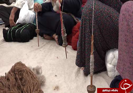 گره کور در بافت فرش ترکمن / مواد اولیه فرش بافی در گلستان به هدر می&zwnj;رود