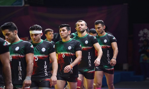 تیم ملی کبدی ایران درخشان تر از همیشه