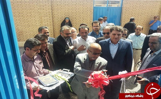 بهره برداری از فاز ۴ مجتمع آبرسانی بفروییه میبد+تصویر
