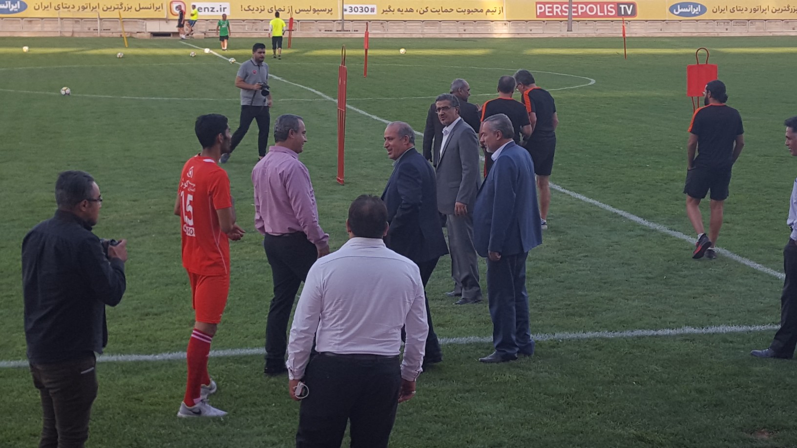 گزارش تمرین تیم فوتبال پرسپولیس / حضور تاج در تمرین سرخ پوشان