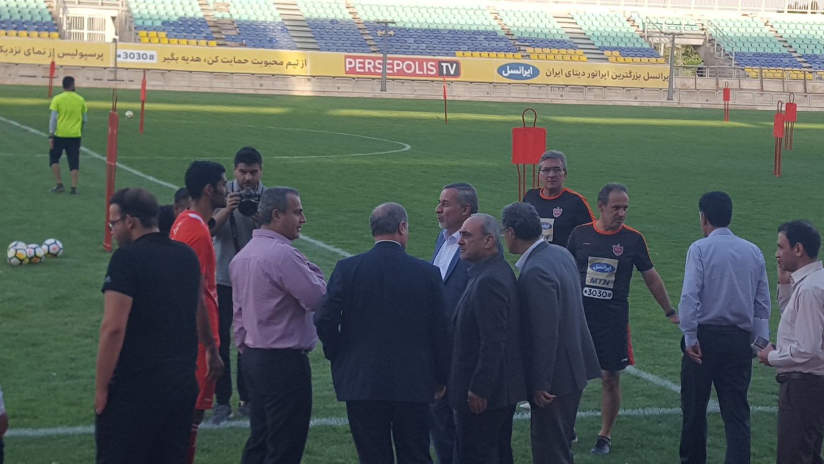 گزارش تمرین تیم فوتبال پرسپولیس / حضور تاج در تمرین سرخ پوشان